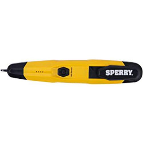Sperry Instruments VD6508 탐지기 플래시라이트,조명, cETLus Listed 라이프타임, 워런티, 1, 5 Clams/ 마스터 Non-Contact 전압 테스터, Yellow