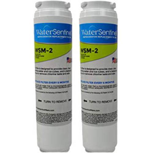 WaterSentinel WSM-2 Made in USA 냉장고 교체용 Filter: Fits 월풀 필터 4 용수필터,물필터,여과기,필터 (2-Pack)