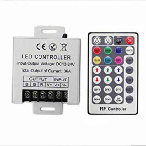 JOYLIT 28 키 LED RF RGB 원격 Controler for RGB SMD 3528 5050 LED 스트립 LED 라이트 컨트롤러 Input DC12V 30A