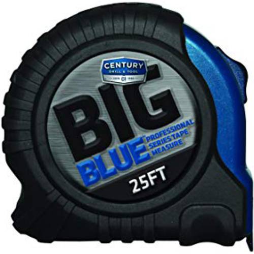Century Drill& 툴 72825 Big Blue 테이프 Measure, 25-foot