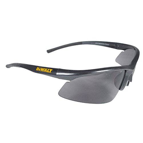 Dewalt DPG51-2C Radius Smoke 10 Base Curve 렌즈 Protective 세이프티,안전 Glasses, Blacks