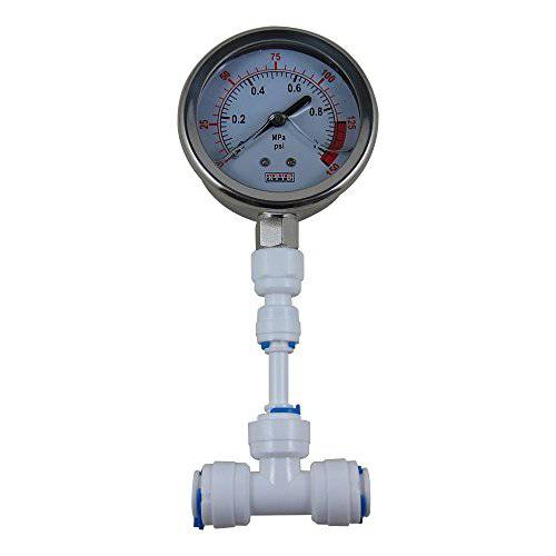 DIGITEN Water 수압 Gauge Meter 0-1.0MPa 0-150psi 3/ 8 for Reverse 삼투 시스템 펌프,호환펌프