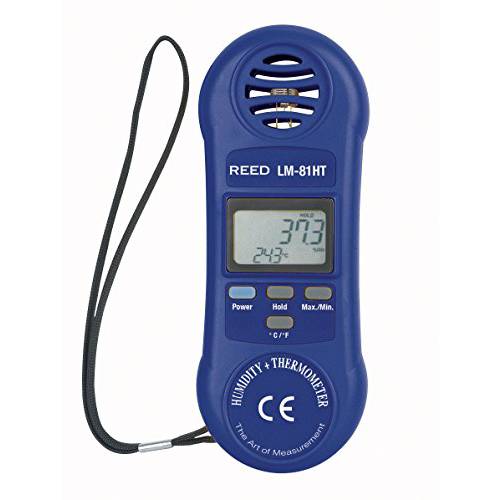 REED Instruments LM-81HT Thermo-Hygrometer, 32-122°F (-0-50°C), 10-95% RH