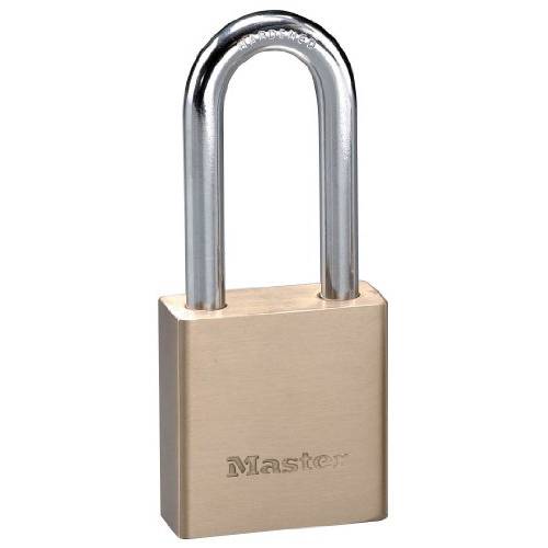 Master Lock 576DLHPF 솔리드 Brass Padlock, 2-inch Shackle, 1-3/ 4-inch
