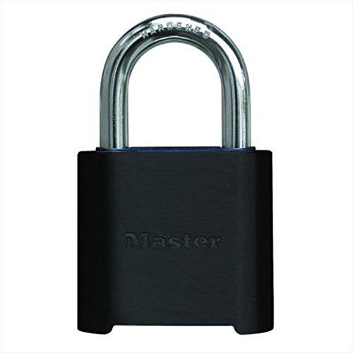 Master 잠금 878 파우더 코팅 블랙 징크,아연 재설정가능 비밀번호 맹꽁이자물쇠,통자물쇠,자물쇠