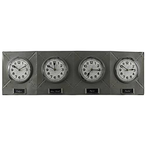 Cooper Classics 9260 Kenickie Clock, 35-Inch W x 10.5-Inch H