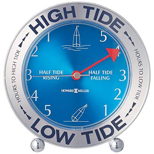 Howard Miller Tide Mate III 테이블 시계 645-527  동쪽 Coast,  고효율&  로우 Tide with Quartz 움직임