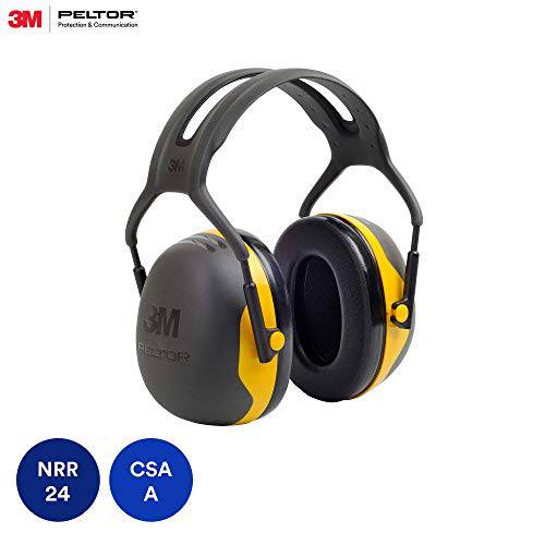 3M Peltor X2A Over-the-Head 귀마개, 이어 머프, Noise Protection, NRR 24 dB, Construction, Manufacturing, Maintenance, Automotive, 목공