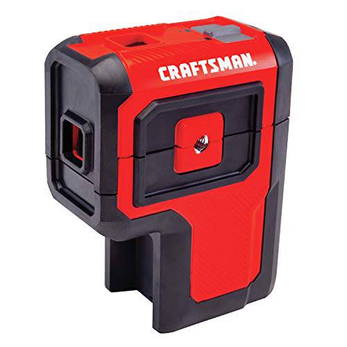 CRAFTSMAN 레이저 레벨 Tool, Red, 3 스팟 (CMHT77632)
