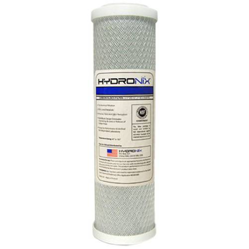 Hydronix CB-25-1010 Reverse 삼투&  음료 필터 Systems NSF 코코넛 카본 차단 용수필터, 물 필터, 정수 필터 2.5 x 10-10 Micron