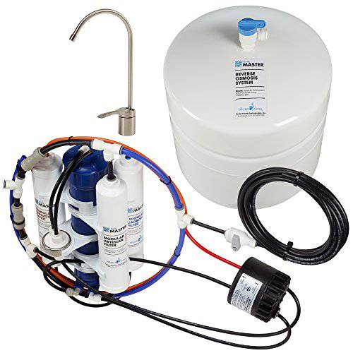 Home Master TMAFC-ERP-L Artesian 풀 접촉 Permeate 펌프 Loaded Undersink 리버스 삼투 용수필터, 물 필터, 정수 필터 시스템