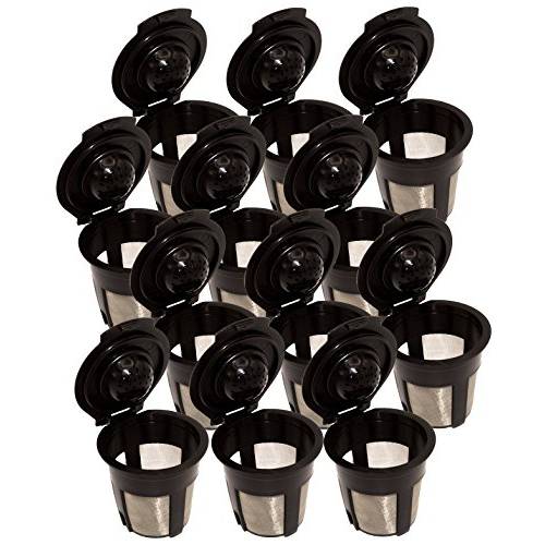 Blendin Single 리유저블,재사용 리필가능 커피 필터 Pod, 호환가능한 with Keurig B40, B41, B44, B45, B50, B60, B65, B70, B75, B77, B79, K10, K40, K45, K60, K65, K70, K75, K77, K79 (12 Pack)