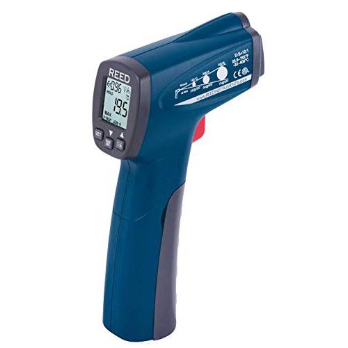 REED Instruments R2300 Infrared Thermometer, -25.6 to 752°F (-32 to 400°C)