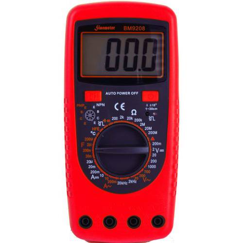 Sinometer BM9208 AC/ DC 디지털 멀티미터,전기,전압계,측정 with 리모컨, 원격 테스터,tester (Infrared Only)