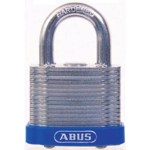 ABUS 41/ 40 Eterna 코팅된 스틸 키,열쇠 여러 맹꽁이자물쇠,통자물쇠,자물쇠, 실버 (1.5)