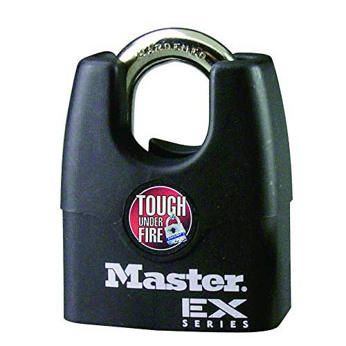 Master Lock 1DEX EX Laminated Steel 핀 텀블러 Padlock, 1-3/ 4-inch