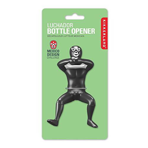 Kikkerland Luchador Bottle Opener, 다양한 컬러 and Styles
