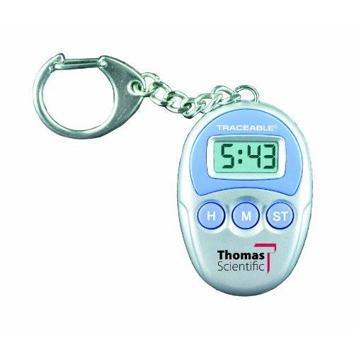 Thomas 5041 Traceable Key-Chain Timer, 1.5 폭 x 2 높이 x 0.75 Thick