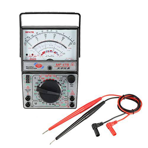 uxcell 아날로그 Multimeter, 아날로그 Voltmeter, 24 Ranges and Functions
