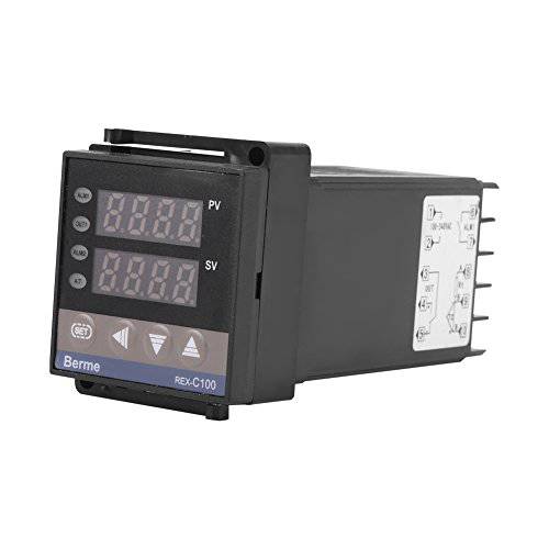 0℃~50℃ 알람 REX-C100 디지털 인텔리전트 온도조절기 LED PID 온도 컨트롤러 AC110V-240V