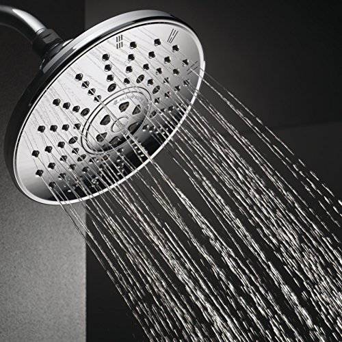 Delta Faucet 3-Spray Touch-Clean 샤워 Head, Chrome 52680