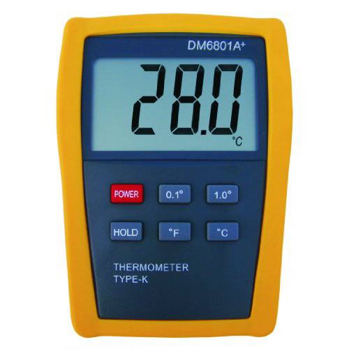 디지털 K-type 온도센서,열전대,thermocouple 조리온도계 DM6801A