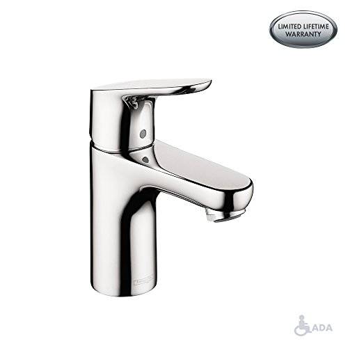 hansgrohe 포커스 모던 Upgrade 간편 Clean 1-Handle 1 7-인ch 키큰 화장실 싱크대 Faucet 인 Chrome, 04371000
