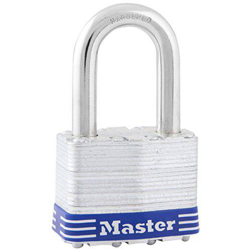 Master Lock 5DLF 코팅된 스틸 키,열쇠 Padock, 2 in. 와이드 1-1/ 2 in. 걸쇠