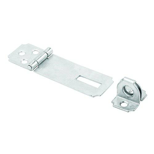Prime-Line MP5056 세이프티,안전 Hasp, 2-1/ 2 Inch, Steel Construction, 징크,아연 Plated Finish, Fixed Stapled, Pack of 1