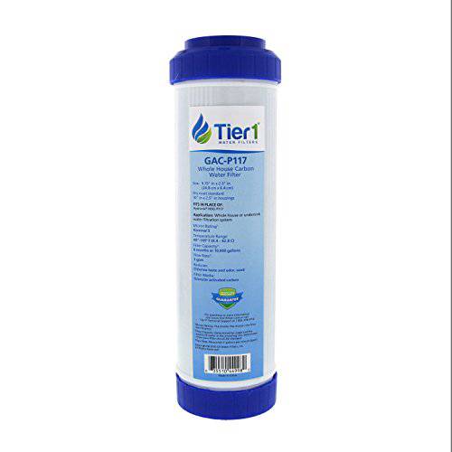Tier1 교체용 for AquaPure 3M AP117 5 Micron 10 x 2.5 가루 Activate 카본 용수필터, 물 필터, 정수 필터