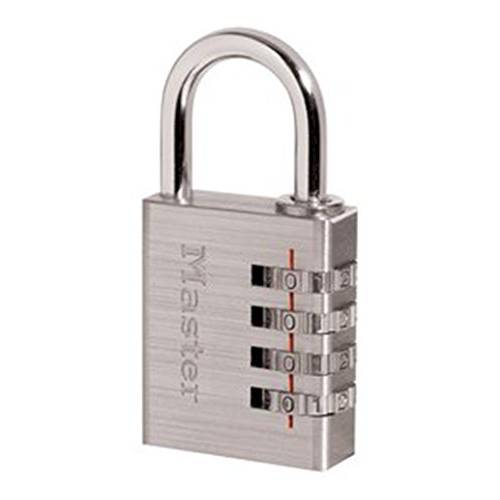 Master Lock Company 643D 4 Pack 1-9/ 16in. 비밀번호 맹꽁이자물쇠,통자물쇠,자물쇠