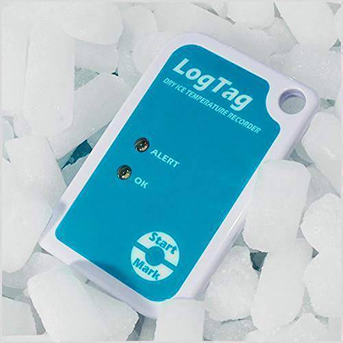 LogTag SRIL-8 말린머리 얼음,아이스 온도 Data Logger