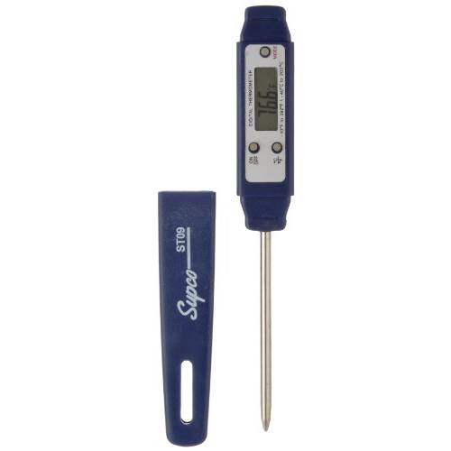 Supco ST09 디지털 포켓,미니,휴대용 Thermometer, 2-1/ 2 Stem, -40 to 392 도 F