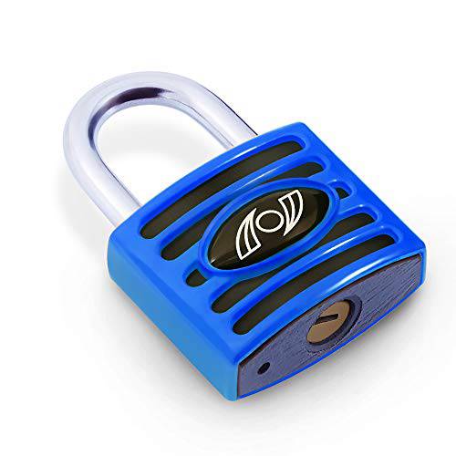 스틸 키 Locks1.38 in. (35 mm) 맹꽁이자물쇠,통자물쇠,자물쇠 3 키 -  학교&  홈 외부 Gates, Sheds, 자물쇠, 툴 박스, 창고 and More