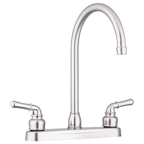 Pacific Bay Lynden 부엌, 주방 Faucet (Satin Nickel Plating Over ABS Plastic)