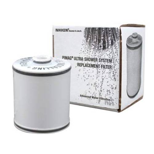 Nikken 벽면 마운트 샤워 미용실마네킹,머리마네킹 1 필터 카트리지 -13831, 교체용 for PiMag MicroJet 샤워 시스템 14662, 간편 to Install