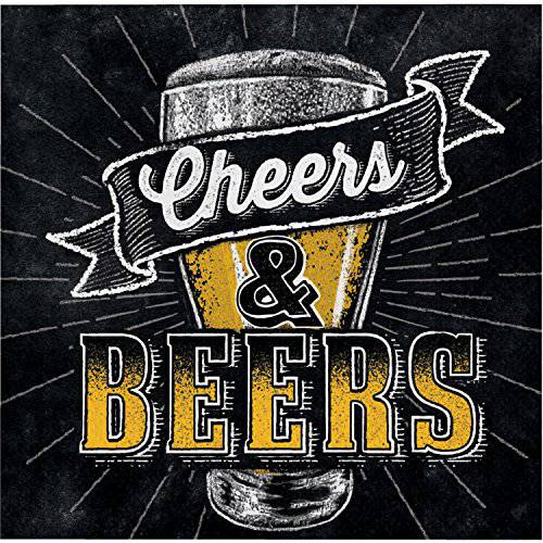 Cheers and Beers 음료 Napkins, 48 ct