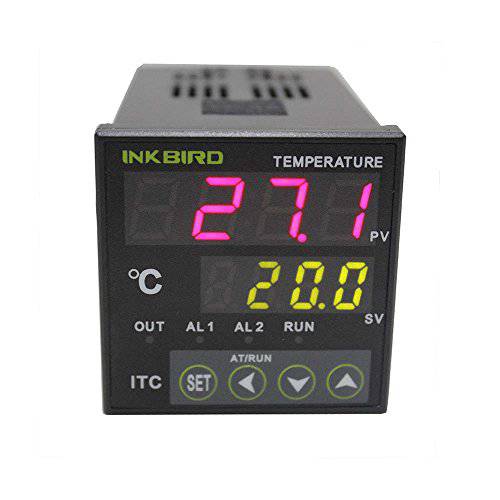 Inkbird  디지털 PID 온도 컨트롤러 온도조절기 릴레이 ITC-100VH 25DA SSR K 온도센서, 열전대, thermocouple