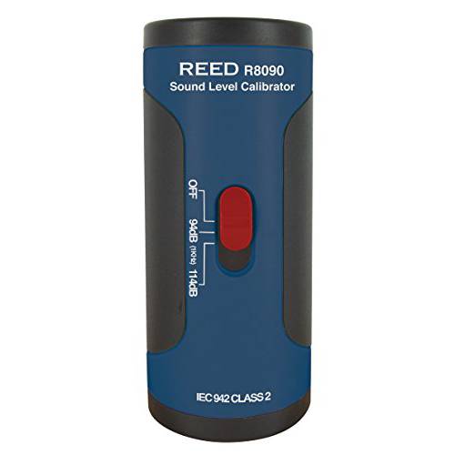 Reed Instruments R8090 (SC-05) 사운드 레벨 캘리브레이터 for 1/ 2 Diameter Microphones, +/ -0.5dB 정확성