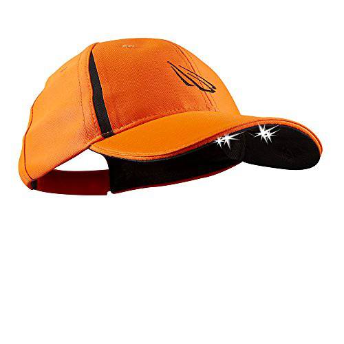 POWERCAP 카모&  불꽃 LED Hat 25/ 10 Ultra-Bright 핸드 Free 라이트 배터리 전원 전조등, 헤드램프  Structured