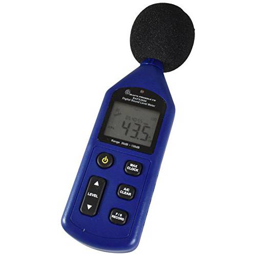 BAFX 제품 - 데시벨 Meter/ 사운드 수압 레벨 리더,리더기 (SPL)/ 30-130dBA 범위 - 1 Year 워런티