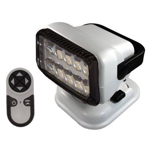 GoLight RadioRay LED 휴대용 Searchlight with 무선 소형,휴대용 원격, 마그네틱,자석 슈, 블랙