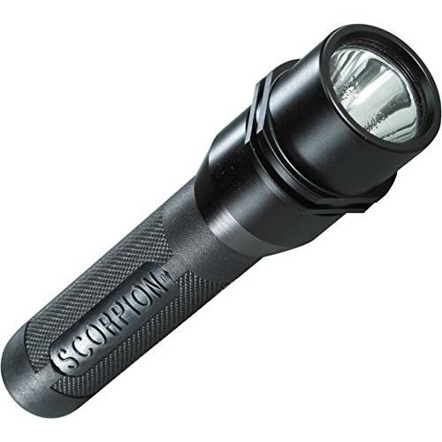 Streamlight 85010 Scorpion C4 LED Tactical 소형,휴대용 리튬 전원 Flashlight,  블랙 - 160 Lumens
