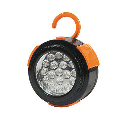 배터리 작동 라이트,  핸즈프리 LED 라이트 Magnetized 클립, 조절가능 밝기 Klein Tools 56221, 오렌지