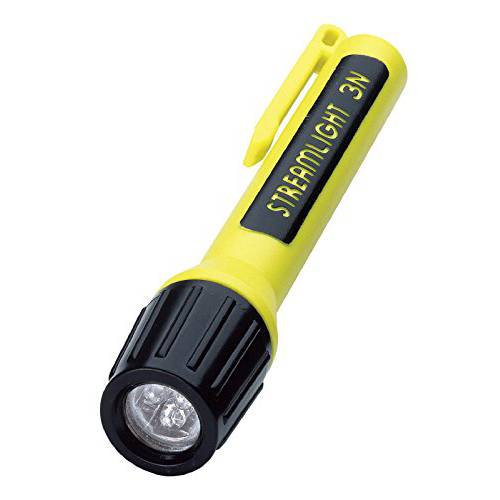 Streamlight 62202 3 N-Cell 3-LED Flashlight,  노랑 - 30 Lumens