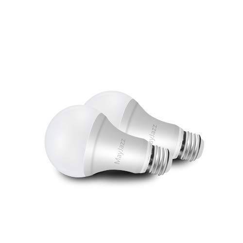 MayJazz 2 Pack 3Way Led 라이트 Bulbs 50 100 150 A21 Warm 화이트 3000k Lamp, 6/ 14/ 20W (50/ 100/ 150W Equivalent) 500/ 1600/ 2100LM E26 Base