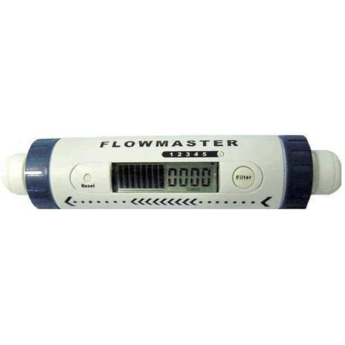 Sennotech (Flowmaster-3/ 8) Flow Master 2 GPM Water Flow Meter 3/ 8 QC