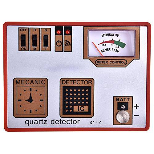 Antilog Quartz 테스터, 배터리 테스터 탈자기 Timegrapher 워치 Demagnetization/ 배터리 치수, 측정/ 자극/ Quartz 테스터 머신