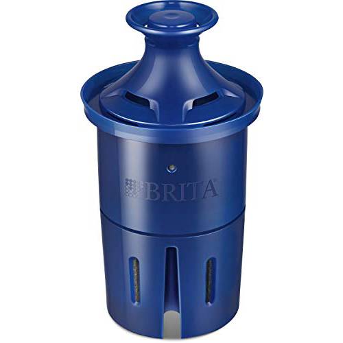Brita 오래가는 용수필터, 물 필터, 정수 필터, 오래가는 교체용 용수필터,물필터,여과기,필터 for 피처,피쳐 and Dispensers, Reduces Lead, BPA 프리 - 1 Count