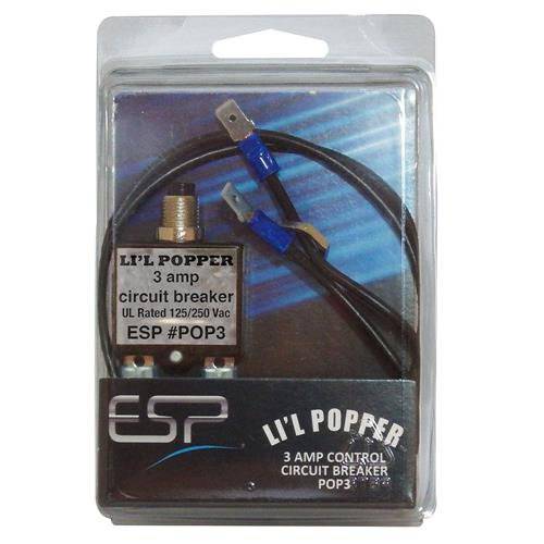 POP3 Lil Popper 퓨즈 테스터 3 앰프 24V - By ESP/ Factory 다이렉트